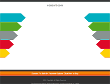 Tablet Screenshot of concart.com